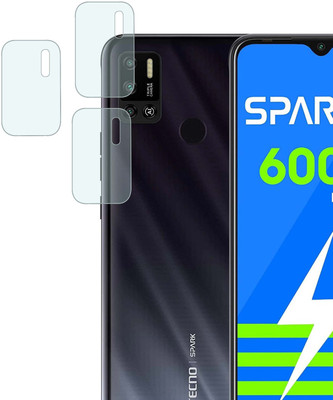 MOKPLZ Back Camera Lens Glass Protector for TECNO SPARK 6 AIR(Pack of: 3)