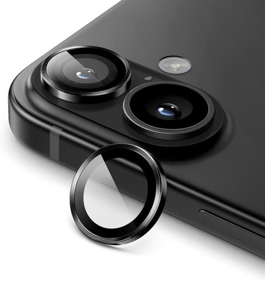 CASENED Back Camera Lens Glass Protector for iPhone 16, iPhone 16 Plus(Pack of: 1)