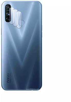 LIGHTWINGS Back Camera Lens Glass Protector for Realme Narzo 20A Camera Lens Guard (Pack of 3)(Pack of: 3)