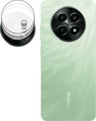 EJZATI Back Camera Lens Glass Protector for REALME C65 5G, BACK CAMERA LENS PROTECTOR(Pack of: 3)