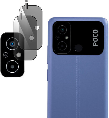 EZGER Back Camera Lens Glass Protector for POCO C55(Pack of: 2)