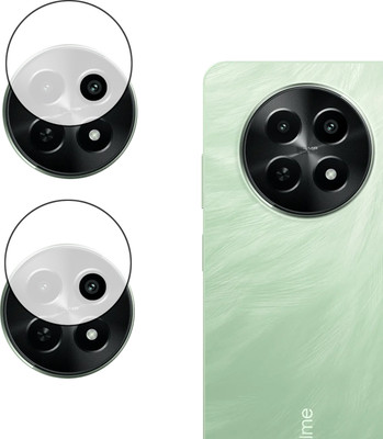 Ejzatex Back Camera Lens Glass Protector for REALME C65 5G(Pack of: 2)