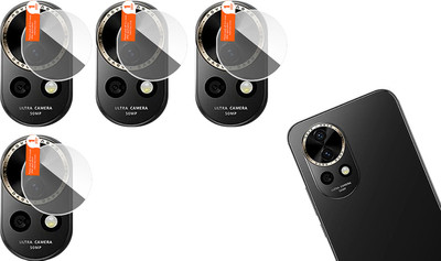Hideous Back Camera Lens Glass Protector for Huawei nova 12(Pack of: 4)