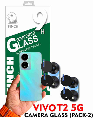 KANCHA Back Camera Lens Glass Protector for VIVO T2 5G SERIES(Pack of: 2)
