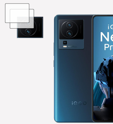 EJZATI Back Camera Lens Glass Protector for IQOO NEO 7 5G, BACK CAMERA LENS PROTECTOR(Pack of: 2)