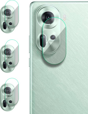 Nazomi Tech Back Camera Lens Glass Protector for OPPO Reno 11 5G, Reno 11 5G, OPPO RENO 11 5G(Pack of: 3)