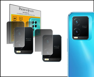Hideous Back Camera Lens Glass Protector for Vivo T1X(Pack of: 2)