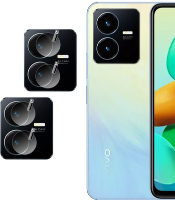 EZGER Back Camera Lens Glass Protector for Vivo Y23(Pack of: 2)