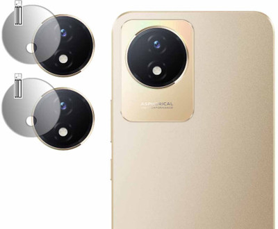 SCREENPROTECTOR Back Camera Lens Glass Protector for Vivo Y02t BACK CAMERA(Pack of: 2)
