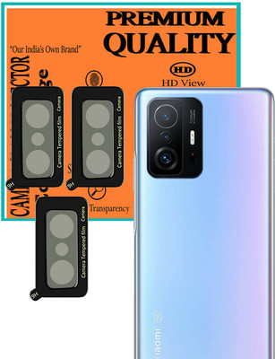 HIDEOUS Back Camera Lens Glass Protector for Xiaomi11TPro5G(Pack of: 3)