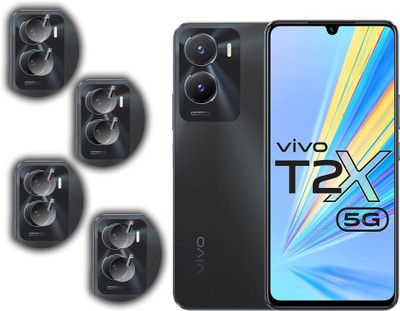 EZGER Back Camera Lens Glass Protector for vivo T2x 5G(Pack of: 4)