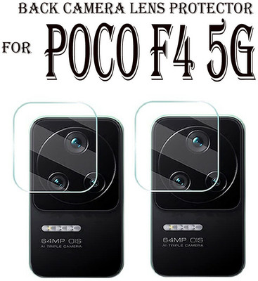 HIRDESH Back Camera Lens Glass Protector for POCO F4 5G(Pack of: 2)