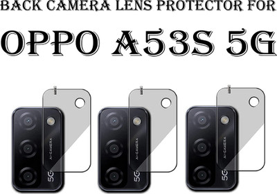 EJZATI Back Camera Lens Glass Protector for OPPO A53s(Pack of: 3)