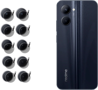 DAFFIN Back Camera Lens Glass Protector for realme C33(Pack of: 5)