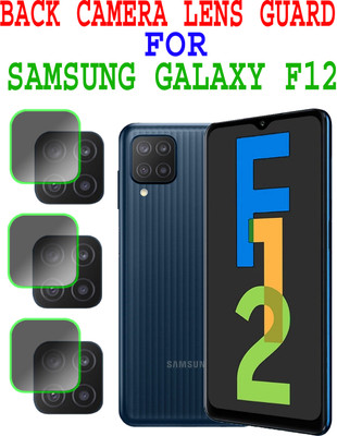 EJZATI Back Camera Lens Glass Protector for SAMSUNG GALAXY F12(Pack of: 3)