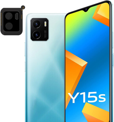 Kartuce Back Camera Lens Glass Protector for vivo Y15s(Pack of: 1)