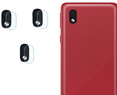 LIGHTWINGS Back Camera Lens Glass Protector for Samsung Galaxy M01 Core(Pack of: 3)