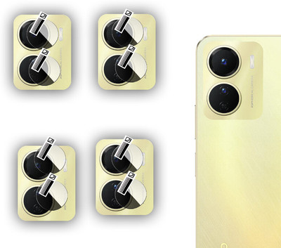 DAFFIN Back Camera Lens Glass Protector for Vivo Y16(Pack of: 4)