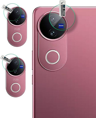 DAMDAM Back Camera Lens Glass Protector for VIVO V50 5G(Pack of: 2)
