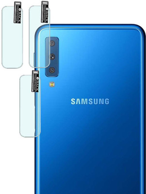 REJKLP Back Camera Lens Glass Protector for SAMSUNG GALAXY A7 2018(Pack of: 3)