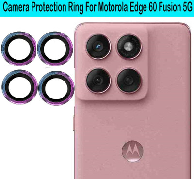 ITIANS Back Camera Lens Ring Guard Protector for MOTOROLA Edge 60 Fusion 5G, MOTO Edge 60 Fusion 5G, [RING](Pack of: 4)