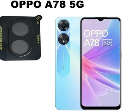 Caseline Back Camera Lens Glass Protector for OPPO A78 5G, OPPO A78(Pack of: 1)
