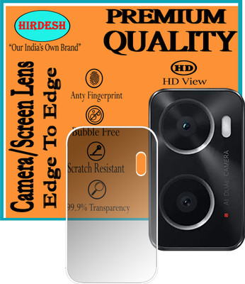HIRDESH Back Camera Lens Glass Protector for OPPO A76(Pack of: 1)
