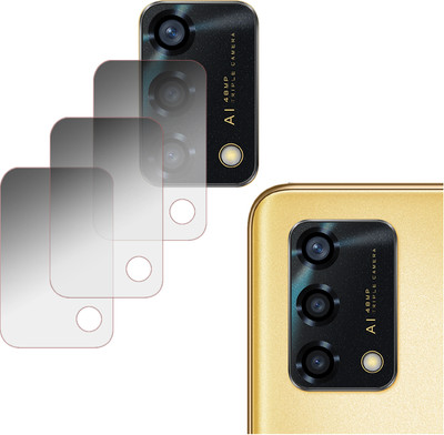 ejzatex Back Camera Lens Glass Protector for OPPO F19s(Pack of: 3)