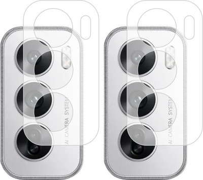 Glameech Back Camera Lens Glass Protector for Oppo Reno 12 5G, Oppo Reno 12 Pro, Reno 12 5G, Reno12 PRo 5G(Pack of: 2)