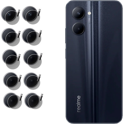 Hideous Back Camera Lens Glass Protector for realme C33(Pack of: 5)