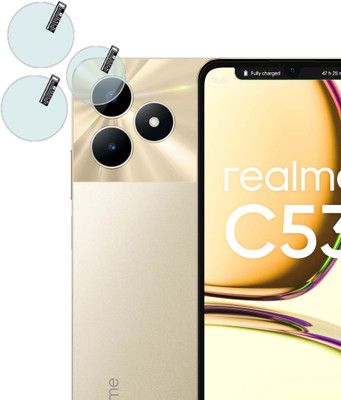 MOKPLZ Back Camera Lens Glass Protector for REALME C53 SMARTPHONE(Pack of: 1)