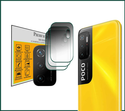 Ychroze Back Camera Lens Glass Protector for POCO M3 Pro 5G(Pack of: 3)