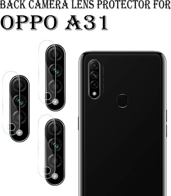 ejzatex Back Camera Lens Glass Protector for OPPO A31(Pack of: 3)
