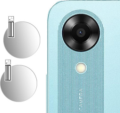 HIRDESH Back Camera Lens Glass Protector for Oppo A17k(Pack of: 2)