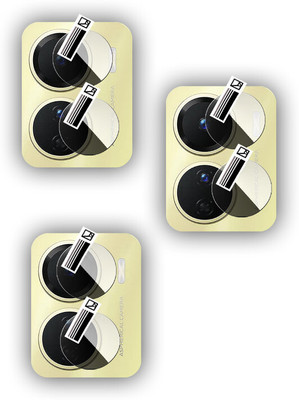 EZGER Back Camera Lens Glass Protector for Vivo Y16(Pack of: 3)