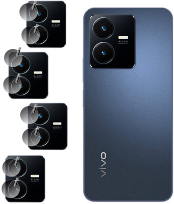 EZGER Back Camera Lens Glass Protector for Vivo Y22(Pack of: 4)