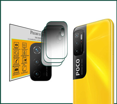 DAFFIN Back Camera Lens Glass Protector for POCO M3 Pro 5G(Pack of: 3)
