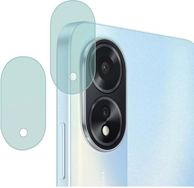 MOKPLZ Back Camera Lens Glass Protector for Oppo A18(Pack of: 2)