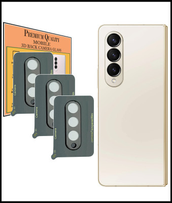 HIRDESH Back Camera Lens Glass Protector for Samsung Galaxy Z Fold 4(Pack of: 3)