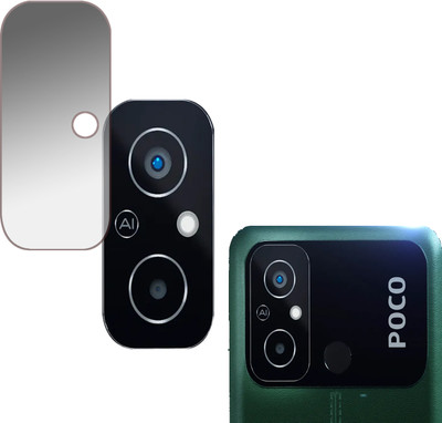 EJZATI Back Camera Lens Glass Protector for POCO C55(Pack of: 1)