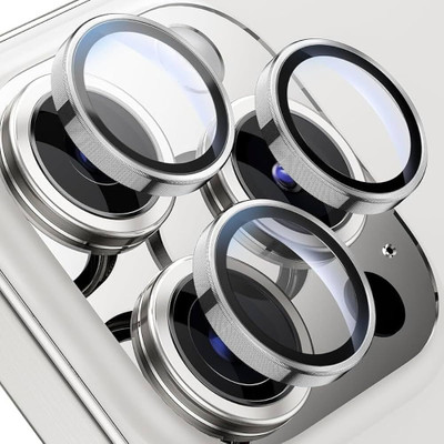 ELEF Back Camera Lens Ring Guard Protector for iPhone 11 Pro Max Aluminum Alloy Camera Lens Protector 9H Hardness(Pack of: 1)