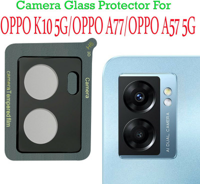 HIRDESH Back Camera Lens Glass Protector for OPPO K10 5G,OPPO A77,OPPO A57 5G(Pack of: 1)