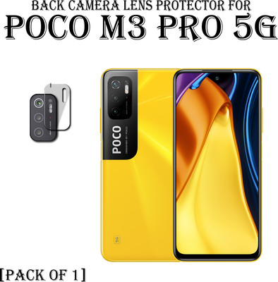 ejzatex Back Camera Lens Glass Protector for POCO M3 PRO 5G(Pack of: 1)