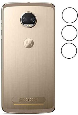 LIGHTWINGS Back Camera Lens Glass Protector for Camera lens protector for Motorola Moto Z4 Force - Pack of 3(Pack of: 3)