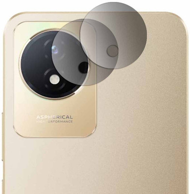 HIRDESH Back Camera Lens Glass Protector for Vivo Y02t(Pack of: 2)