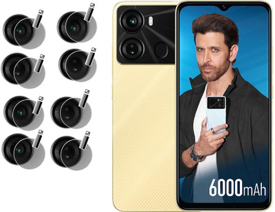 EZGER Back Camera Lens Glass Protector for Itel P40(Pack of: 4)