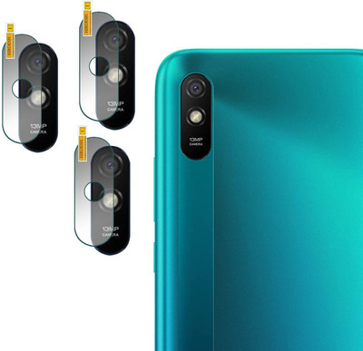 DAFFIN Back Camera Lens Glass Protector for Redmi 9A(Pack of: 3)