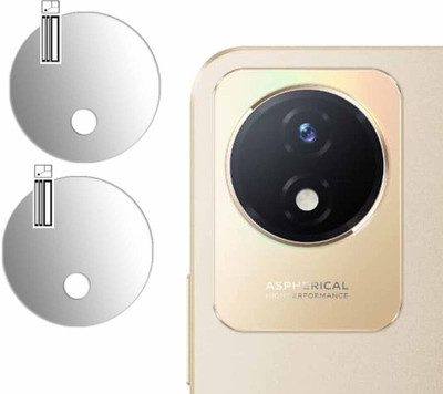 DOUMOF Back Camera Lens Glass Protector for Vivo Y02t BACK CAMERA(Pack of: 2)