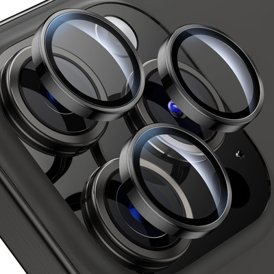 ALKSTORE Back Camera Lens Glass Protector for Apple iPhone 16 Pro Max(Pack of: 1)