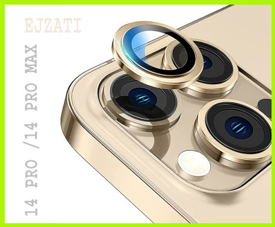 EJZATI Back Camera Lens Ring Guard Protector for APPLE IPHONE 14 PRO /14 pro MAX ( GOLD)(Pack of: 1)